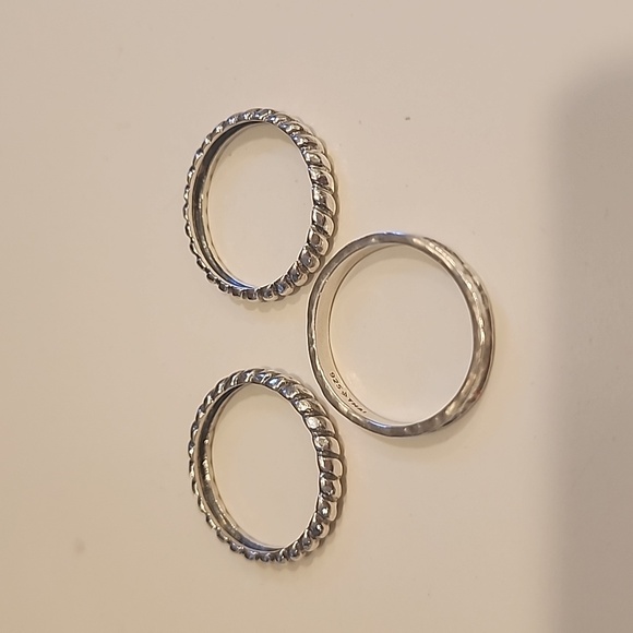 Silpada ring set of 3 - Picture 3 of 4